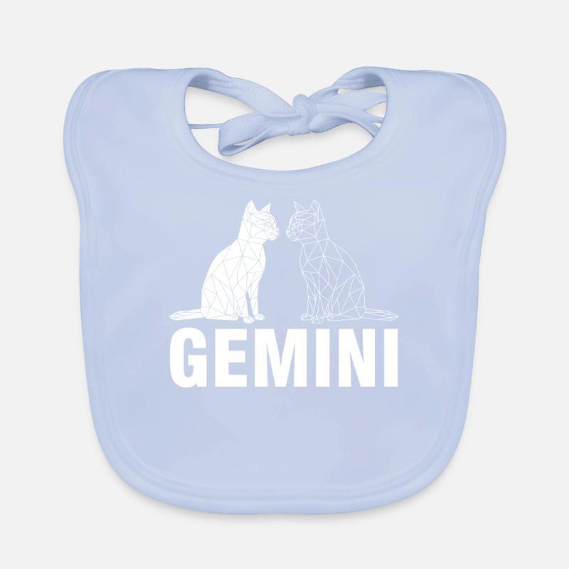Gémeaux Bavoir bio Bébé