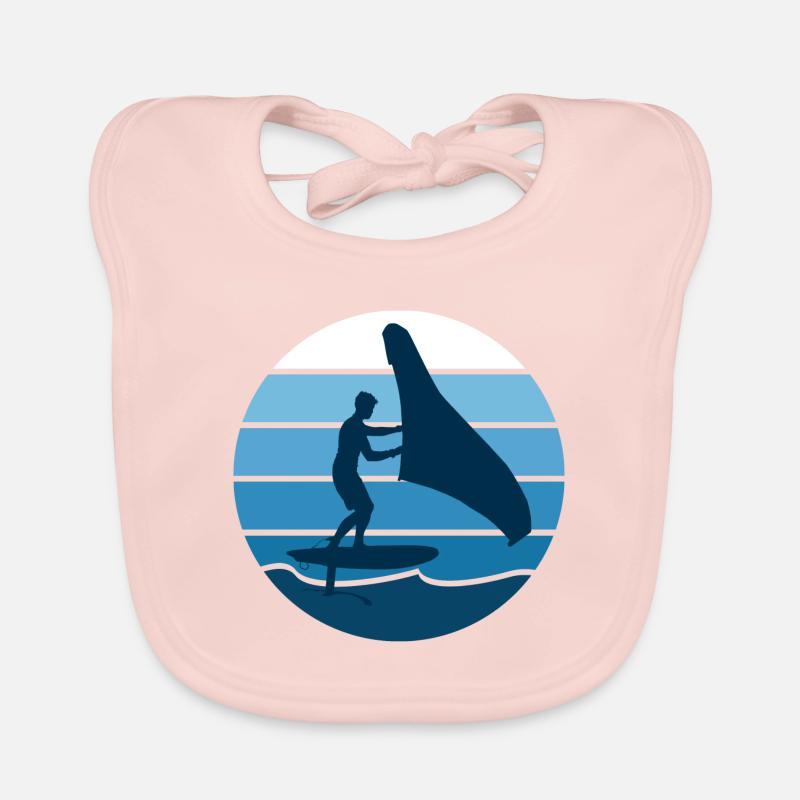 Hydrofoil Wingfoil Retro Foil Wing Wingfoiling Kit - Bavoir bio Bébé - rose