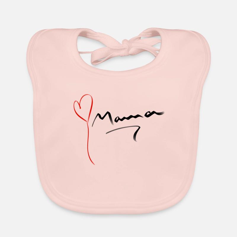 "J'aime maman" Bavoir bio Bébé