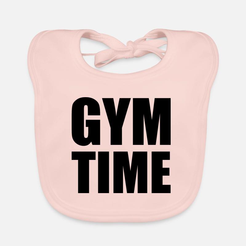 Gym time Organic Baby Bibs