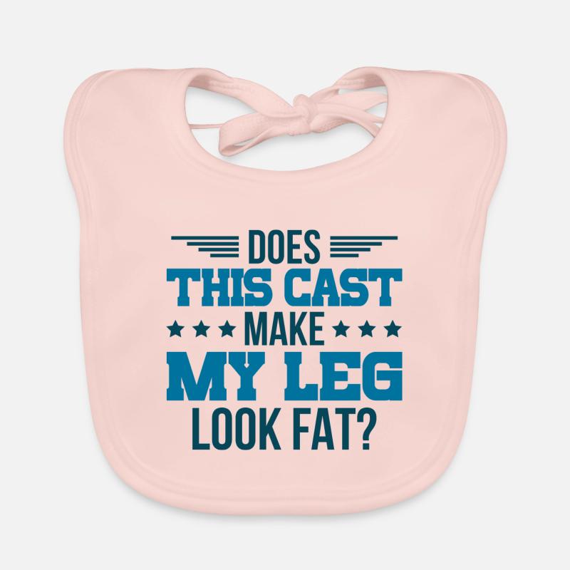 Does this cast make my leg look fat Baby Bio-Lätzchen