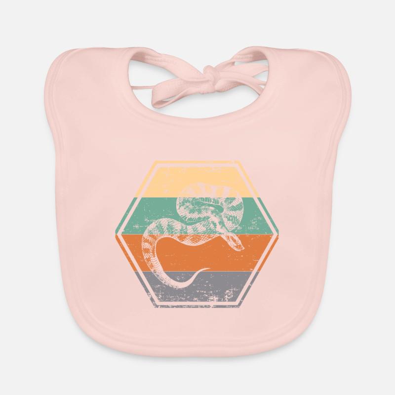 Serpent Bavoir bio Bébé