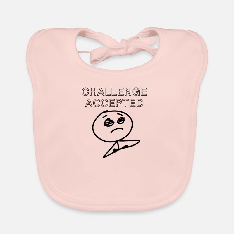 Meme challenge accepté Bavoir bio Bébé