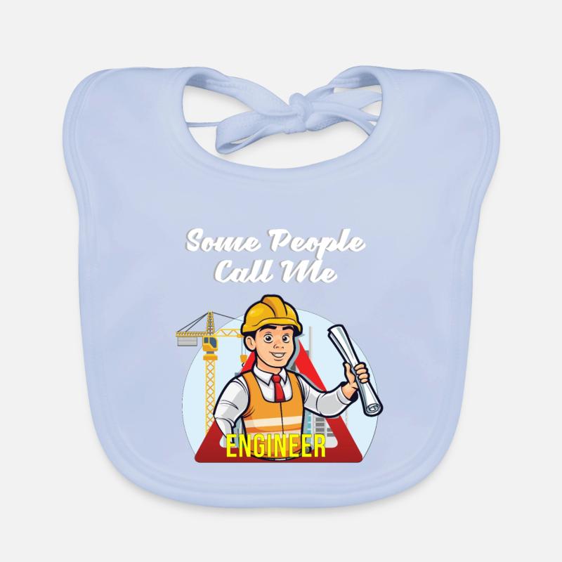 Civil engineer Organic Baby Bibs