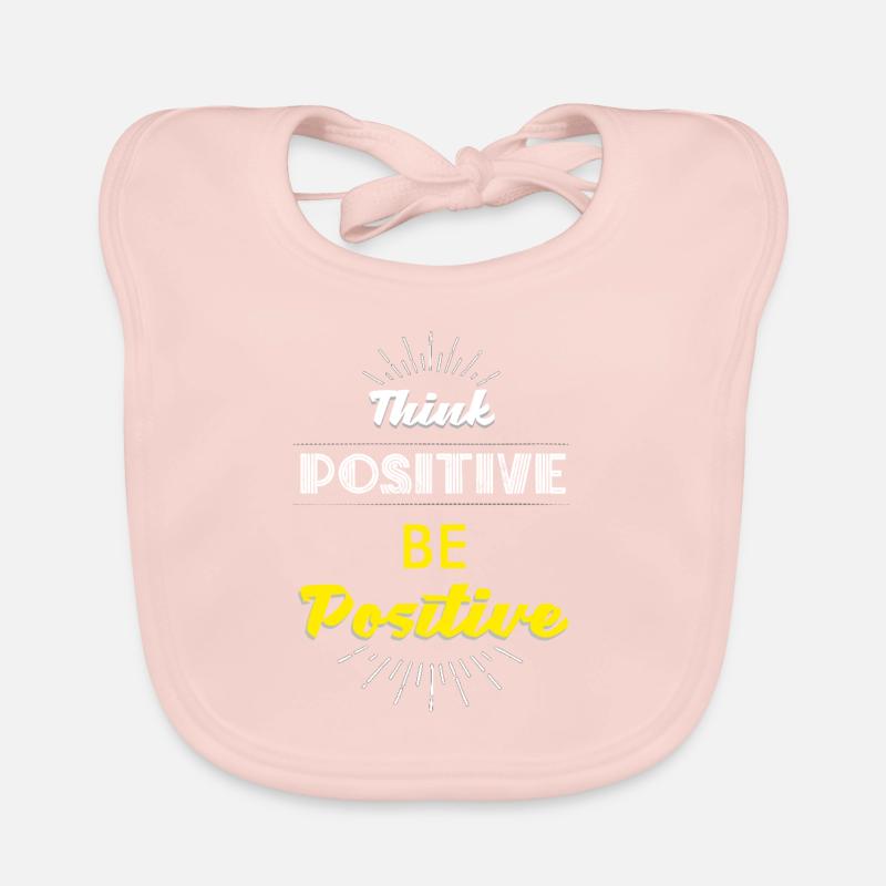 Positiv Denken, Positiv sein Baby Bio-Lätzchen