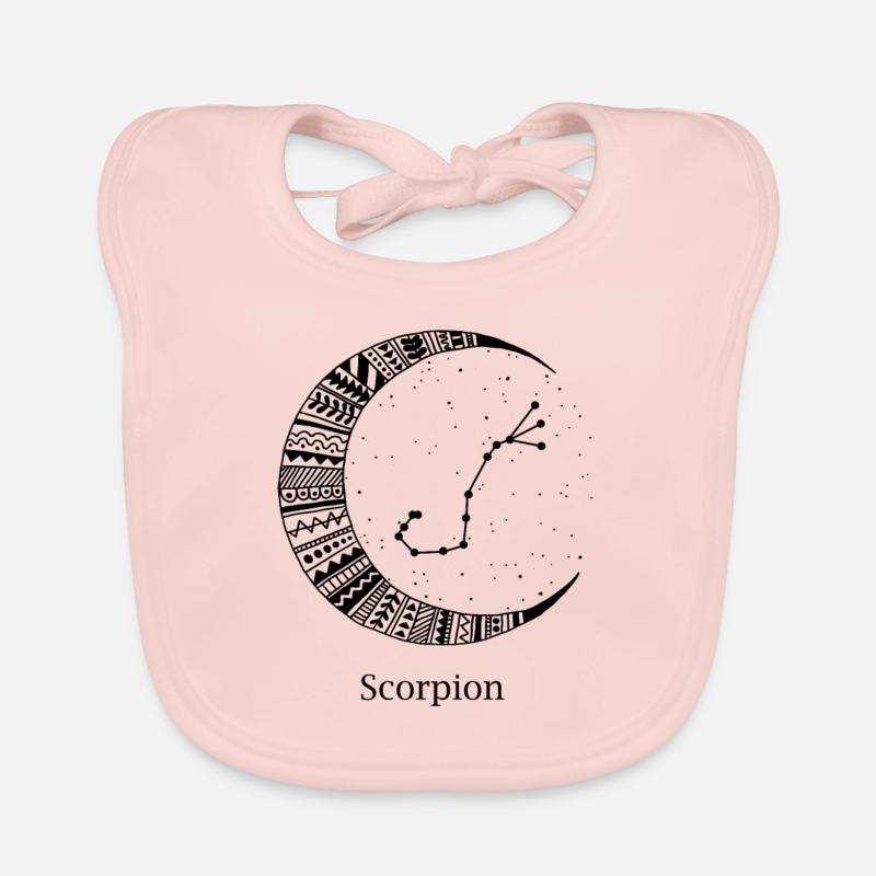 Constellation du Scorpion Bavoir bio Bébé