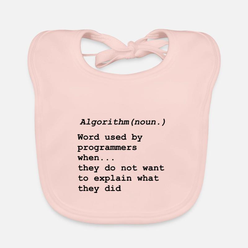 Programming programmer computer scientist computer science Organic Baby Bibs
