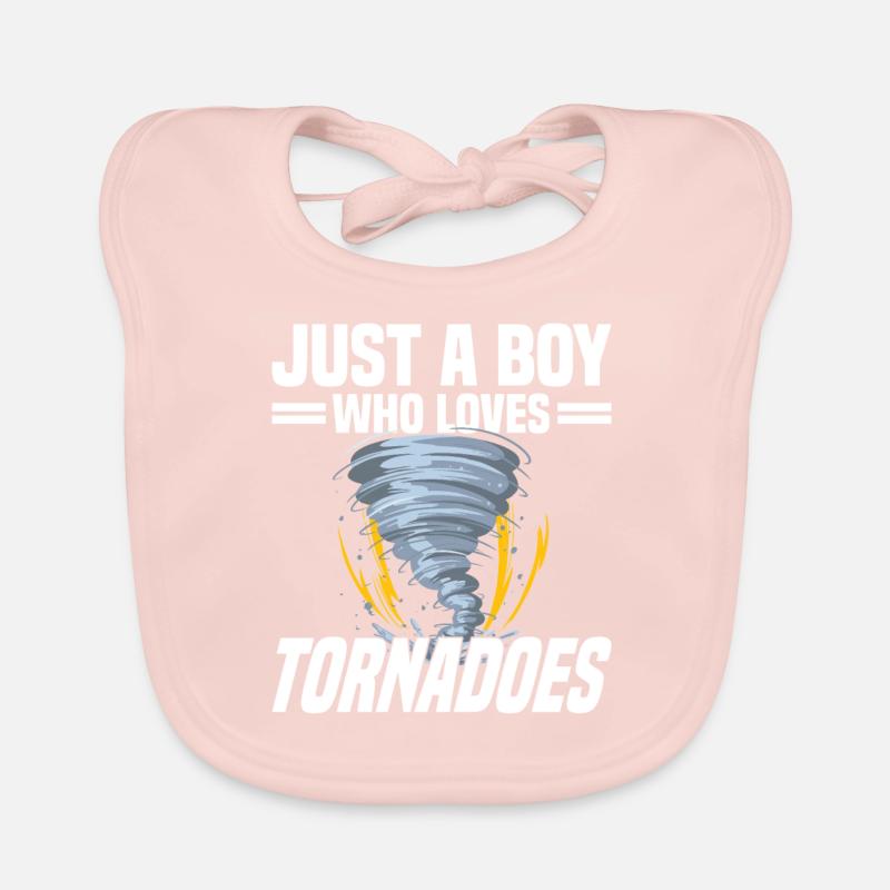 Tornado Hunter Tornado Tornado Chaser Hurricane Organic Baby Bibs