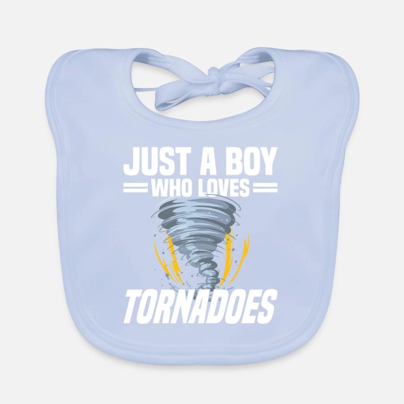 Tornado Hunter Tornado Tornado Chaser Ouragan Bavoir bio Bébé