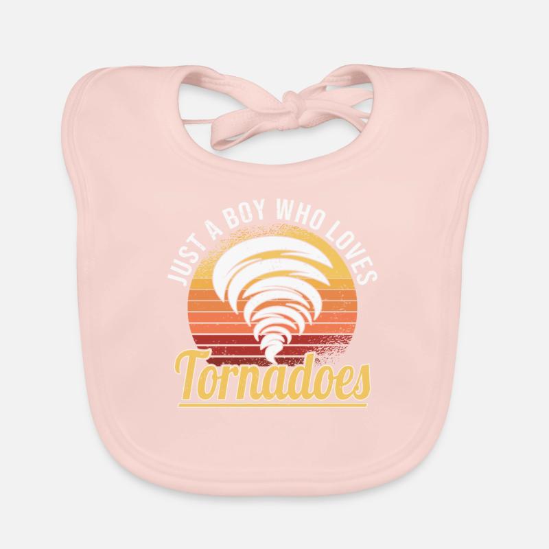 Tornado Hunter Tornado Tornado Chaser Ouragan Bavoir bio Bébé