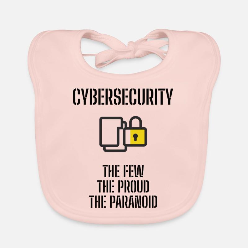 Cybersecurity - IT-Sicherheit Informatiker Baby Bio-Lätzchen