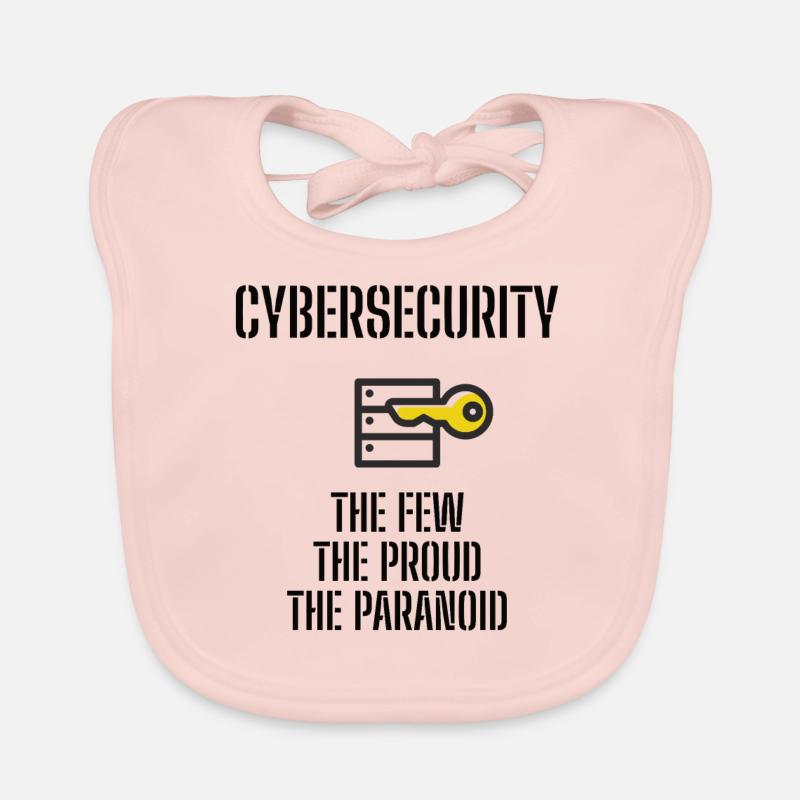 Cybersecurity - IT-Sicherheit Informatiker Baby Bio-Lätzchen