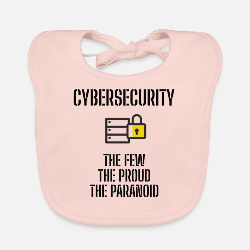 Cybersecurity - IT-Sicherheit Informatiker Baby Bio-Lätzchen