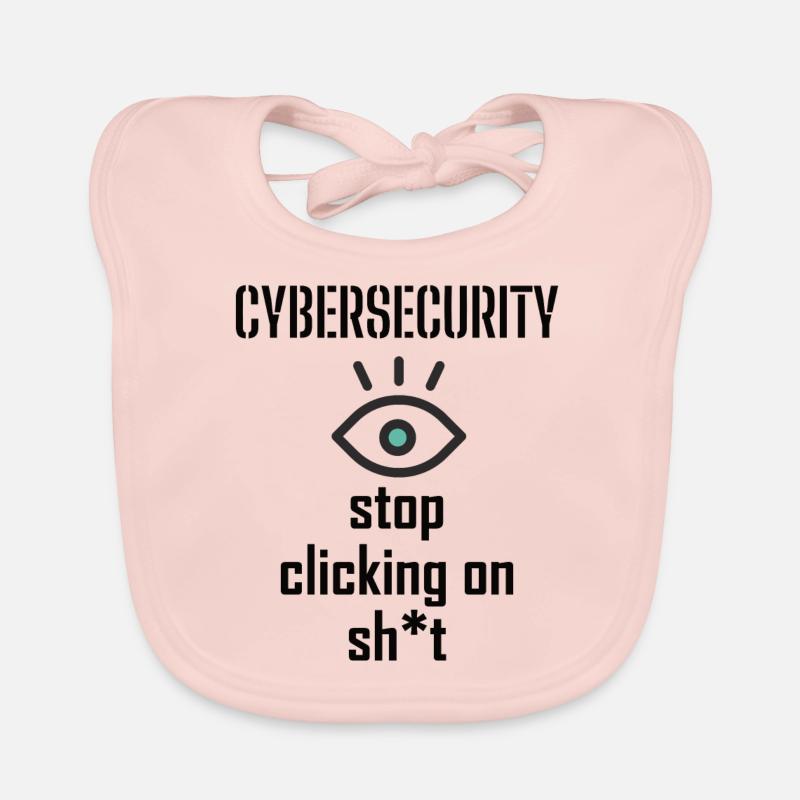 Cybersecurity - IT-Sicherheit Informatiker Baby Bio-Lätzchen