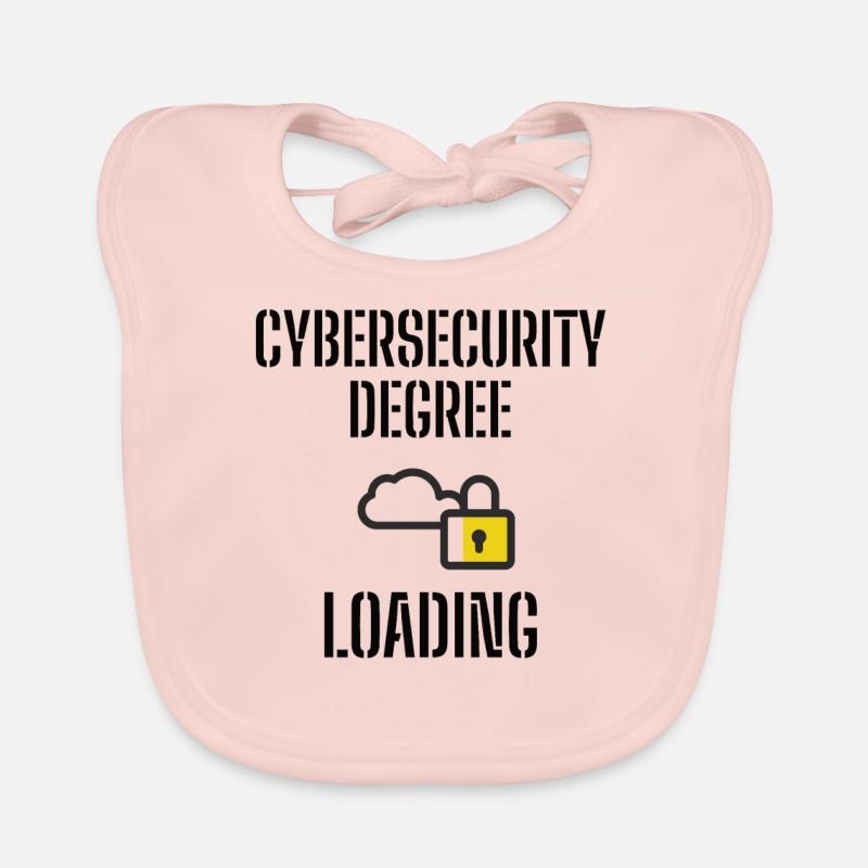 Cybersecurity - IT-Sicherheit Informatiker Baby Bio-Lätzchen