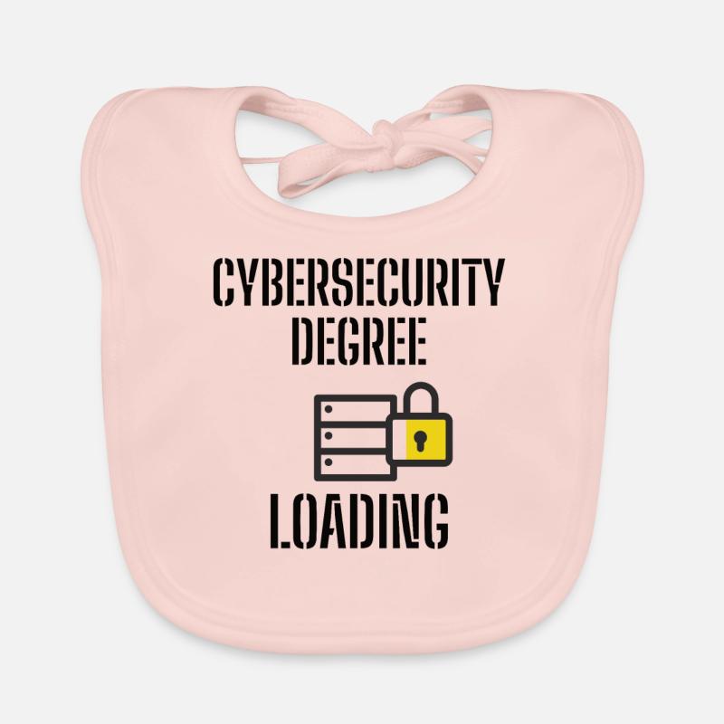 Cybersecurity - IT-Sicherheit Informatiker Baby Bio-Lätzchen