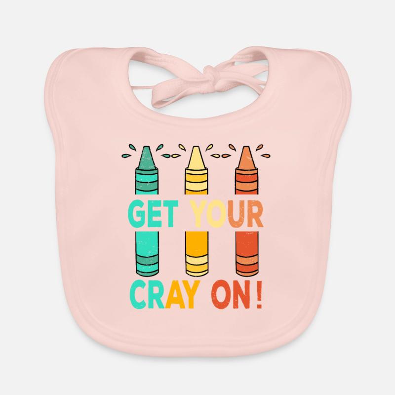 Primary School Teacher Kindergarten Educator Organic Baby Bibs
