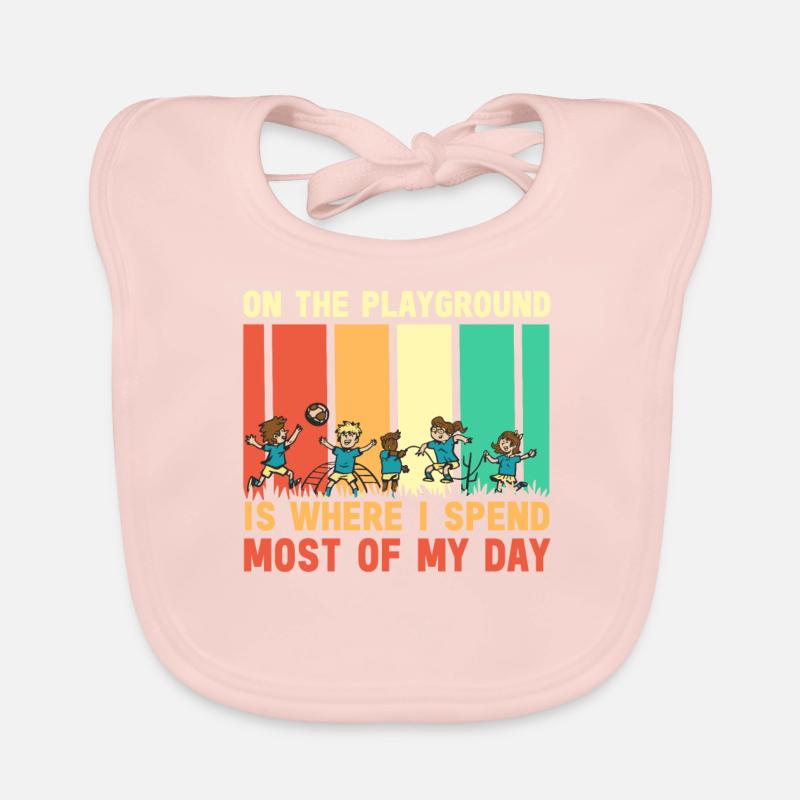 Primary School Teacher Kindergarten Educator Organic Baby Bibs