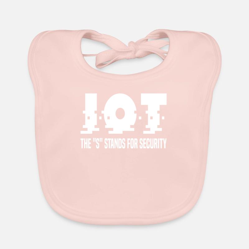 Internet Of Things IOT Programmer Admin IT Organic Baby Bibs