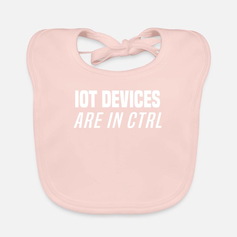 Internet Of Things IOT Programmer Admin IT Organic Baby Bibs