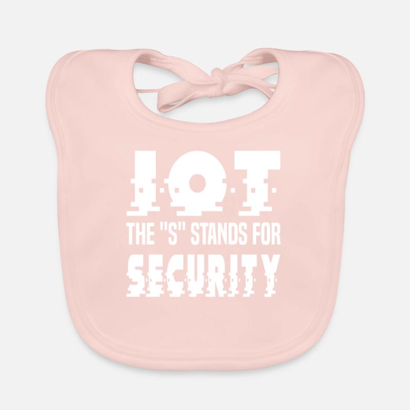 Internet Of Things IOT Programmer Admin IT Organic Baby Bibs