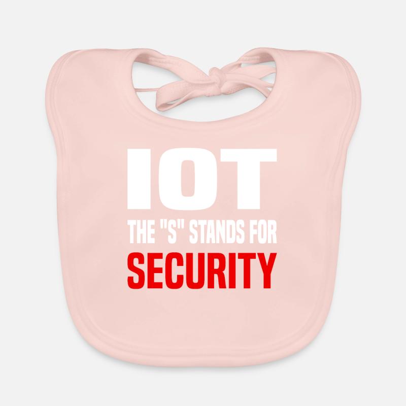 Internet Of Things IOT Programmer Admin IT Organic Baby Bibs