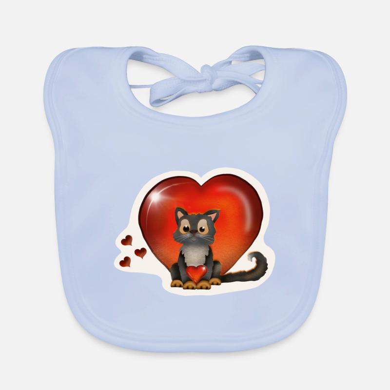 Lion Bavoir bio Bébé
