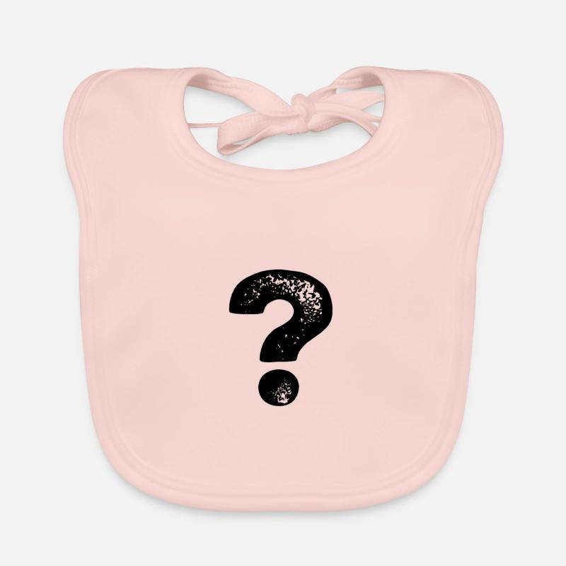 question mark Organic Baby Bibs