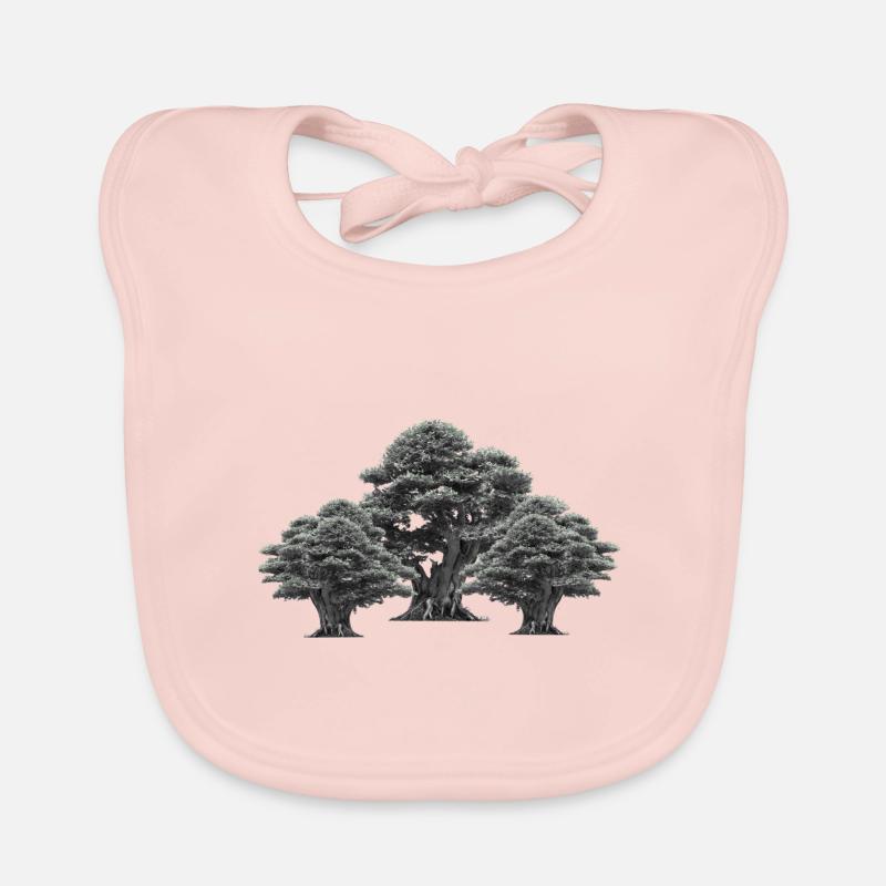 Forest, Trees, Nature, Tree, Deciduous Tree, Climate, Flora Organic Baby Bibs