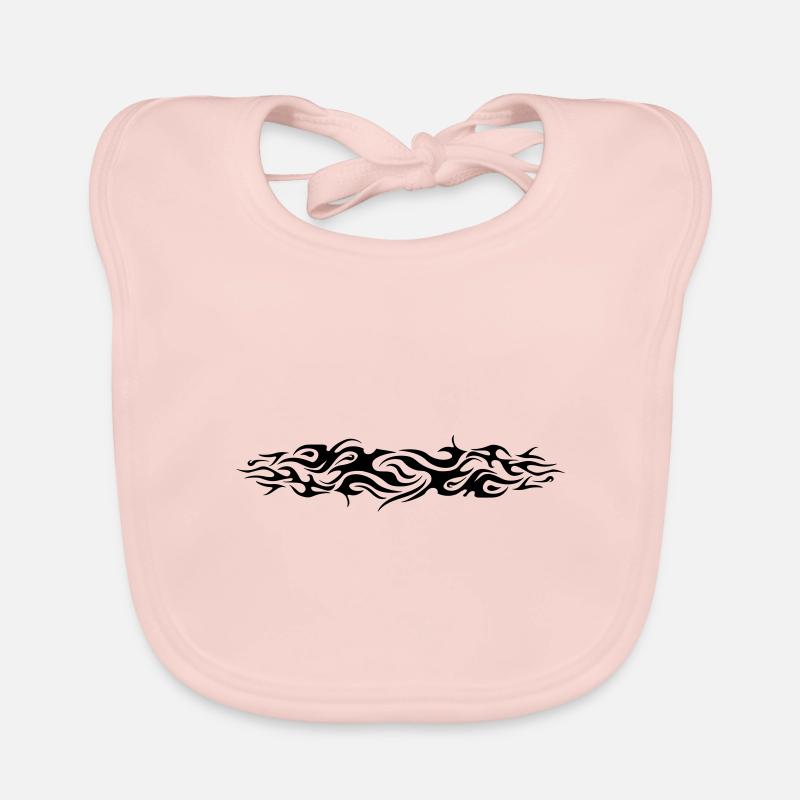 Tattoo Organic Baby Bibs