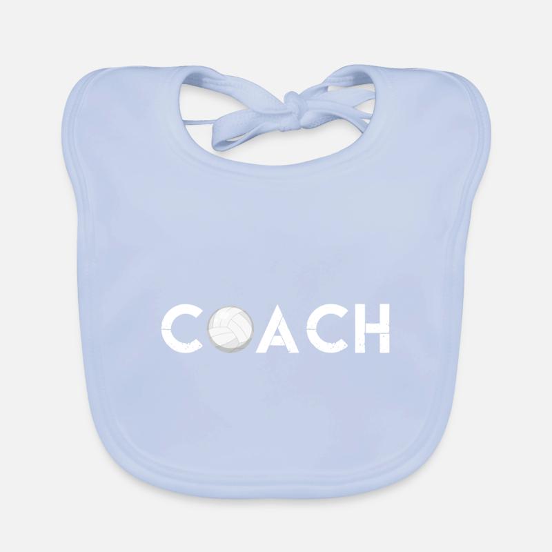 Volleyballtrainer | Das beste Volleyball-Trainer-Geschenk Baby Bio-Lätzchen