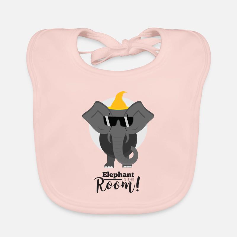 Elefant Baby Bio-Lätzchen