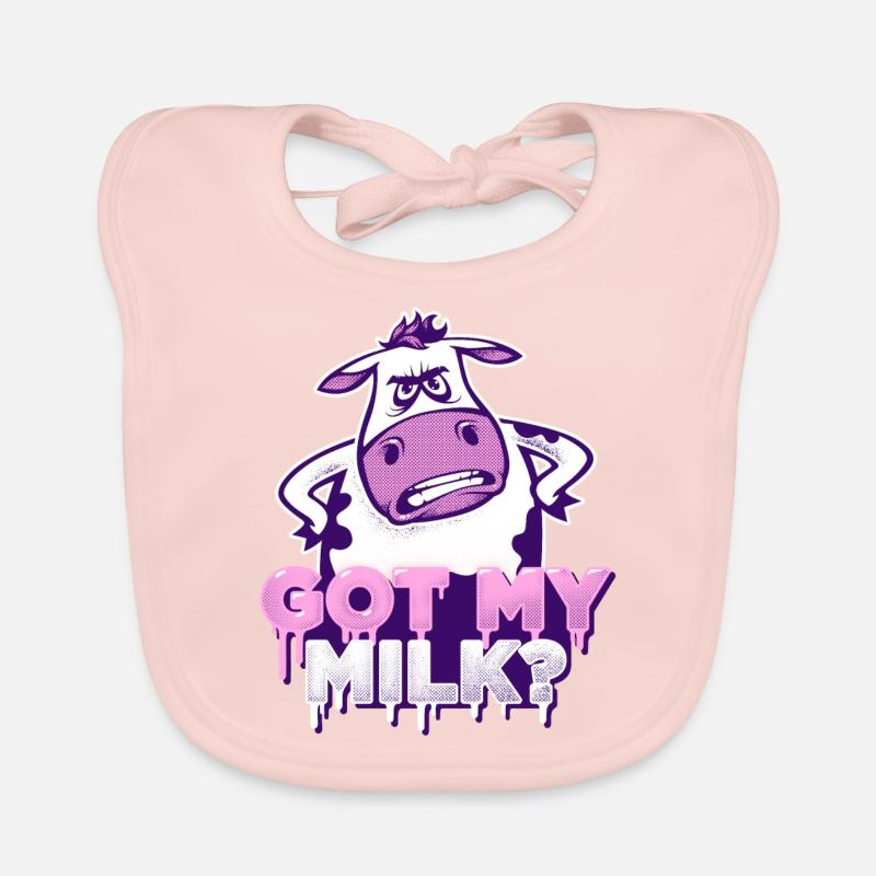 Vous avez mon lait? Bavoir bio Bébé