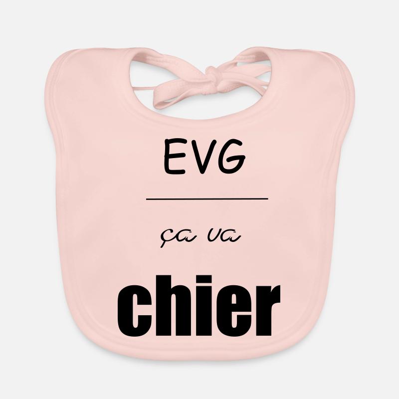 EVG ca va chier Bavoir bio Bébé