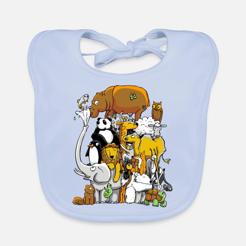 Wild life Organic Baby Bibs