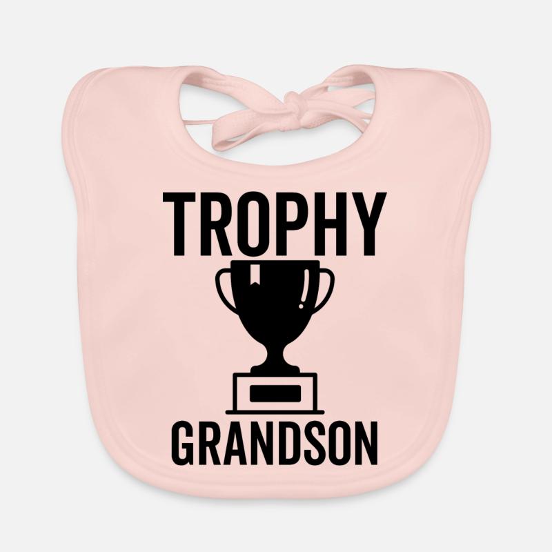 Trophäe Enkel Baby Bio-Lätzchen