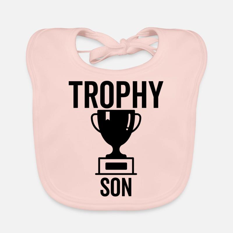 Trophäe Sohn Baby Bio-Lätzchen