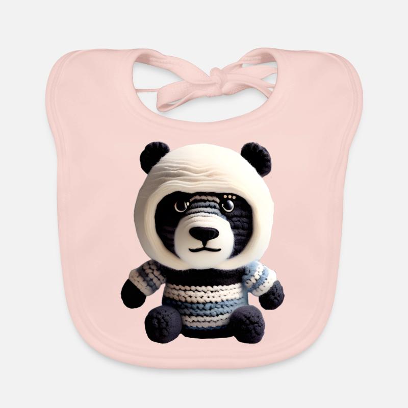 Bébé Panda Bavoir bio Bébé
