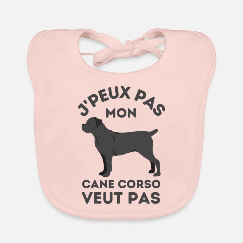 mon chien cane corso ne veut pas 1 Bavoir bio Bébé