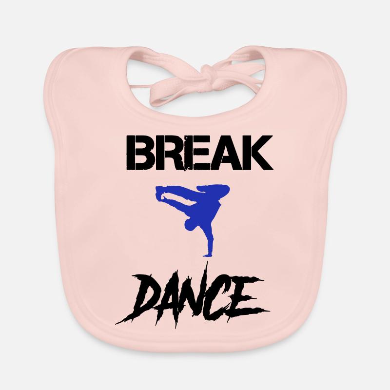 Break Dance Organic Baby Bibs