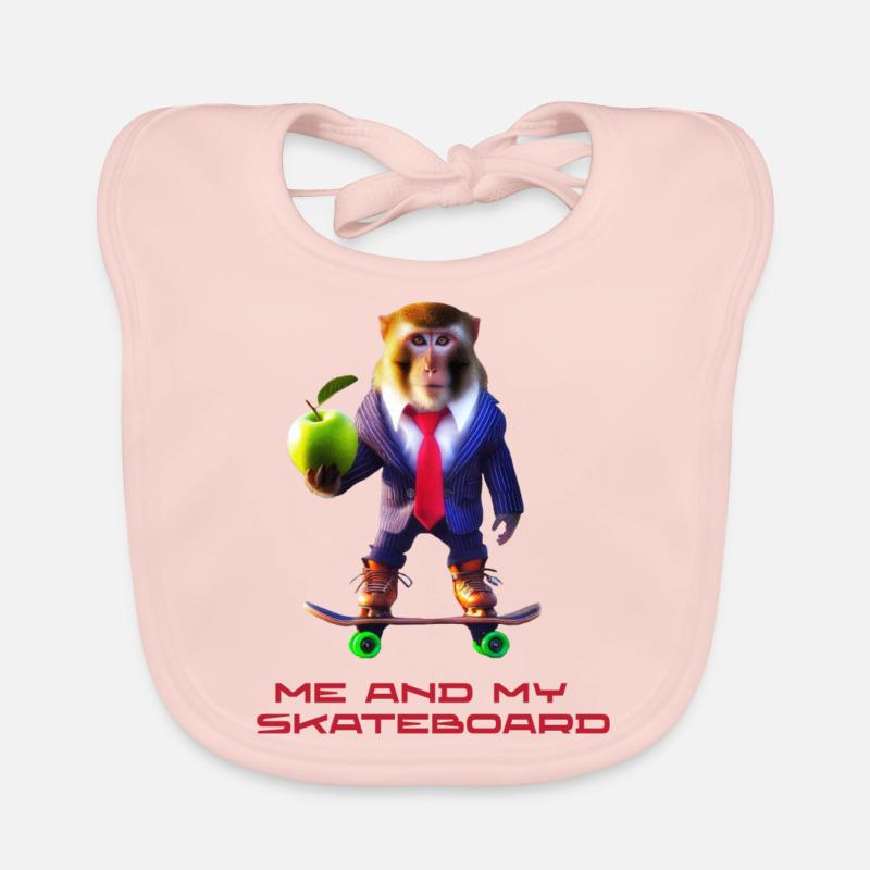 Fun monkey Organic Baby Bibs