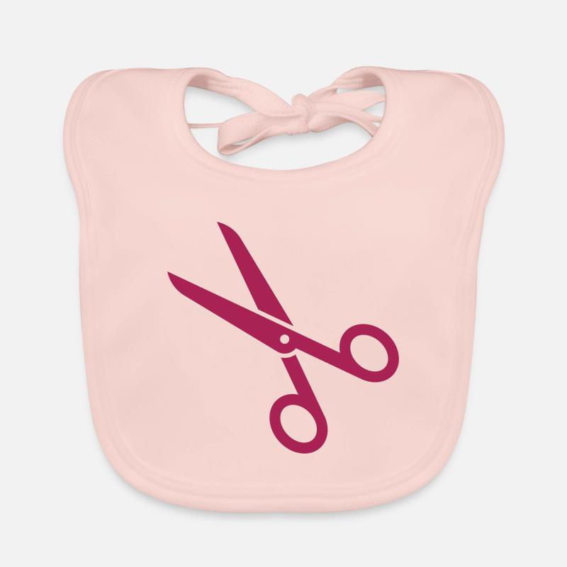 Ciseaux Bavoir bio Bébé