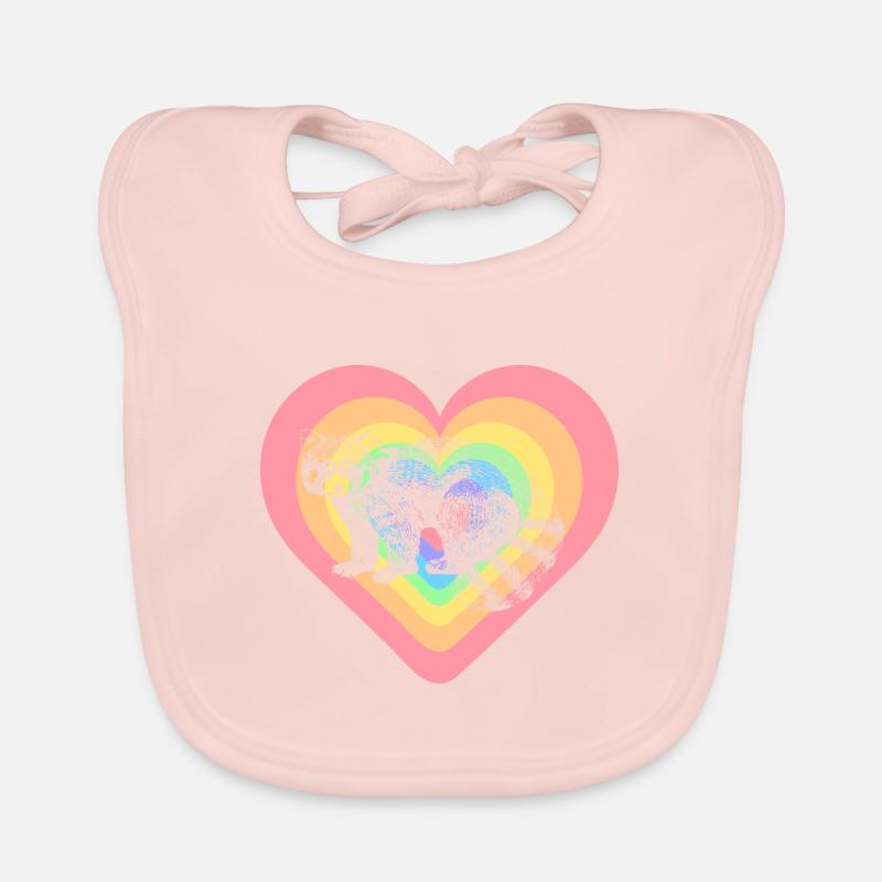 Roter Panda Baby Bio-Lätzchen