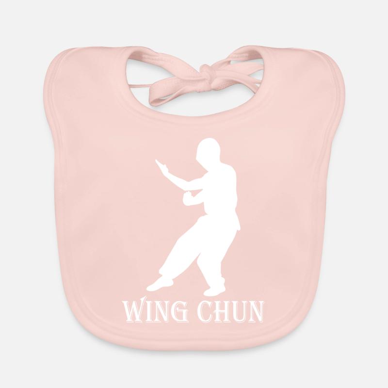 wing chun geschenk shirt Baby Bio-Lätzchen