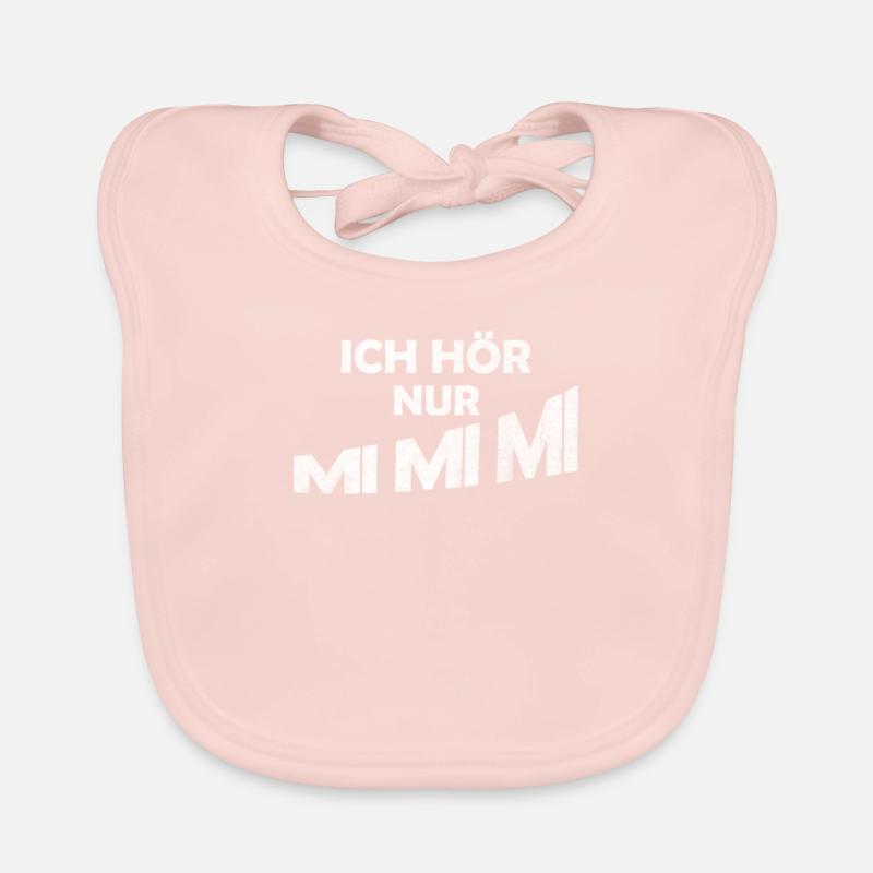 I only hear mi mi mi Organic Baby Bibs