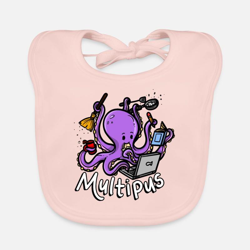 Multipus Multitâche Octopus Bavoir bio Bébé