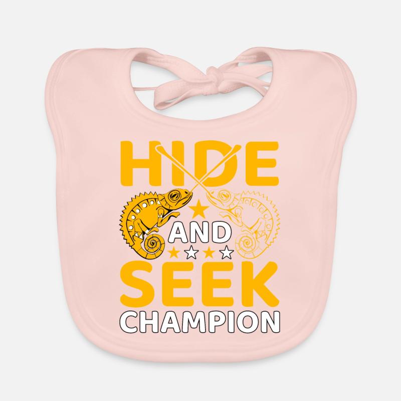 Champion de cache-cache Bavoir bio Bébé