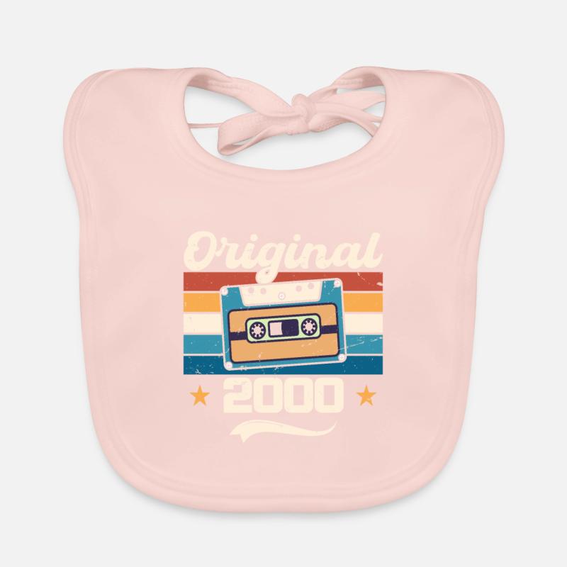 Born Gift Original 2000 Gift Idea 2000 Bavoir bio Bébé