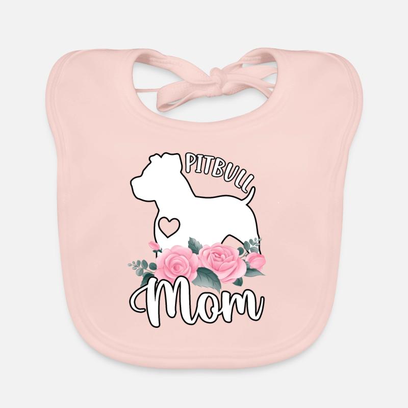 Pitbull Mom Baby Bio-Lätzchen