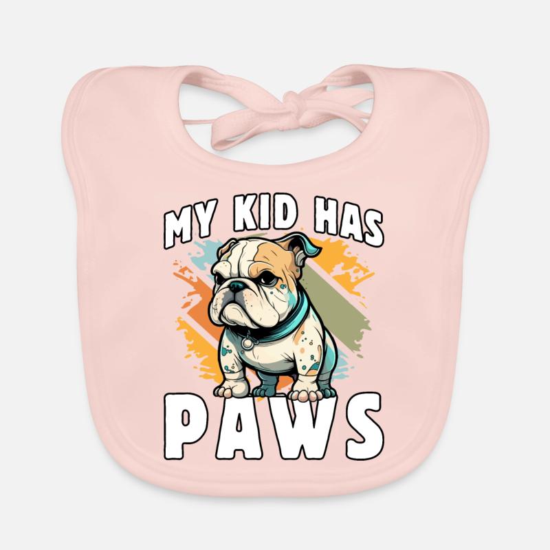 My Kid has Paws Organic Baby Bibs